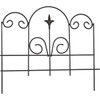 Panacea 16 In. H x 18 In. L Metal Decorative Border Fence 89382