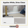 Zinsser Odor Killing Water-Based Interior Primer, White To Clear, 1 Gal. 305928 771802