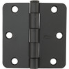 National Hardware 3 In. Oil Rubbed Bronze 1-4 In. Radius Door Hinge N830-202 201241
