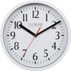 La Crosse Technology 8 In. White Basics Analog Wall Clock 404-3020W