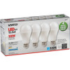 Satco 100W Equivalent Natural Light A19 Medium LED Light Bulb (4-Pack) S28790 502589