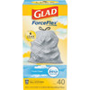 Glad Febreze 13 Gal. Fresh Scent Tall Kitchen White Trash Bag (40-Count) 78361 601964