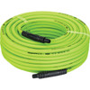 Flexzilla 1-4 In. x 100 Ft. Polymer-Blend Air Hose with 1-4 In. MNPT Fittings HFZ14100YW2 570385
