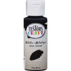 Testors 2 Oz. Acrylic Metallic Craft Paint, Black 292492 771791