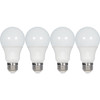 Satco 60W Equivalent Natural Light A19 Medium LED Light Bulb (4-Pack) S14320 501809