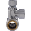 SharkBite 1-2 In. X 1-2 In. X 3-8 In. Push-to-Connect Stop Tee UR24984A 403609