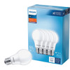 Philips 60W Equivalent Soft White A19 Medium LED Light Bulb (4-Pack) 565457
