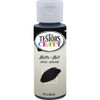 Testors 2 Oz. Acrylic Matte Craft Paint, Black 292421A 771741