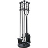 Home Impressions 5-Piece Cast Iron Fireplace Tool Set FT25
