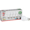 Satco 75W Equivalent Warm White A19 Medium LED Light Bulb (4-Pack) S14323