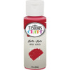 Testors 2 Oz. Acrylic Matte Craft Paint, Ruby 297467 771772