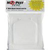 No-Pest 4 In. White Plastic Wide Mount Dryer Vent Hood No-Pest 4 In. White Plastic Wide Mount Dryer Vent Hood