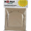 No-Pest 4 In. Tan Plastic Wide Mount Dryer Vent Hood NPWRT 261010