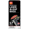 Do it Best 39 Gal. Black Drawstring Lawn & Leaf Bag (17-Count) 602505 602505