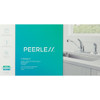 Peerless 1-Handle Lever Kitchen Faucet with Side Spray, Chrome P188500LF 460502