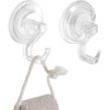 iDesign Power Lock Suction Shower Hook (2-Count) 52820 601754