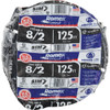 Romex 125 Ft. 8-2 Stranded Black NMW-G Electrical Wire 28893602 533009