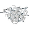 RCA White RG6 or RG59 Nail-In Coaxial Staple (20-Count) VH102R 500208