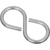 National Hardware 2-1/8 In. Zinc Light Closed S Hook (3-Count) N121-277