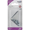 National Hardware 2 In. x 1-1-2 In. Double Wide Zinc Corner Brace (2-Count) N285-551 203728