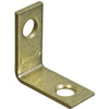 National Hardware 1 In. x 1/2 In. Brass Steel Corner Brace (4-Count) N190-819