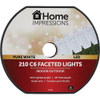 Home Impressions Pure White 210-Bulb C6 LED Light Set KT-LED-2422 905989