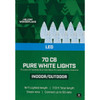 Home Impressions Pure White 70-Bulb C6 LED Light Set KT-LED-2418CW 900134
