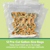 FoodSaver 1 Gal. Pre-Cut Bag (12-Ct.) 2215036 620322