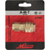 Milton AMT Style Push-Type with Drag Guard 1-4 In. FNPT Coupler S-745 570321