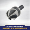 Irwin 5-8 In. Round Most Machineable Metals Countersink 12412 325899