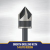 Irwin 5-8 In. Round Most Machineable Metals Countersink 12412 325899