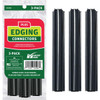 Master Mark Plus Straight Black Plastic Lawn Edging Coupler (3-Pack) 53206
