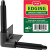 Master Mark Plus 90 Deg. Black Plastic Lawn Edging Coupler 53208