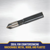 Irwin Round Most Machineable Metals Countersink 1877714 301681