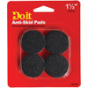 Do it 1-1-2 In. Round Anti Skid Furniture Pad (8-Pack) 242623 242623