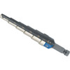 Irwin Unibit 3/16 In. - 1/2 In. #2 Step Drill Bit, 6 Steps 10232