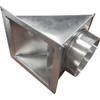Builders Best 4 In. Aluminum Dryer Eave & Soffit Vent 110166 260701