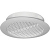 Builders Best 4 In. White Plastic Round Eave & Soffit Vent RDV4S01 260712