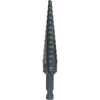 Irwin Unibit 1/8 In. - 1/2 In. #1 Step Drill Bit, 13 Steps 10231