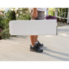 Lifetime 6 Ft. White Granite Fold-In-Half Bench 80305 600046