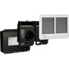 Cadet Com-Pak 3000W 240V Twin Electric Fan-Forced Heater with Thermostat, White 67526 458821