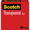 Scotch Transparent Tape Refill, 1/2 In. x 2592 In. 600-72