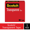 Scotch Transparent Tape Refill, 1-2 In. x 2592 In. 600-72 970916