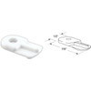 Prime-Line White Turn Button Screen Clip (12-Pack) PL7738