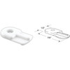 Prime-Line White Turn Button Screen Clip (12-Pack) PL7738