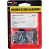 Prime-Line Black Turn Button Screen Clip (12-Pack) PL7906 263002