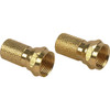 RCA RG Twist-On Coaxial F-Connector (2-Pack) VH59R 535397