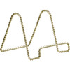Tripar 3 In. Brass Twisted Wire Plate Stand 23-1243