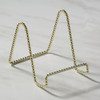 Tripar 6 In. Brass Twisted Wire Plate Stand 23-1246 636703