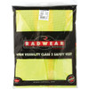 Radians Rad Wear ANSI Class 2 Hi Vis Green Safety Vest, 2XL SV6G2X 701983